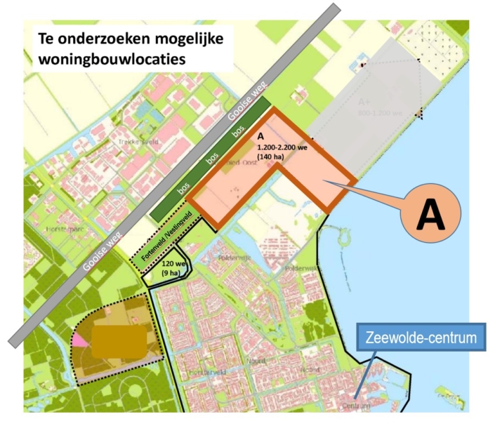 woningbouwlocatie A – gebied