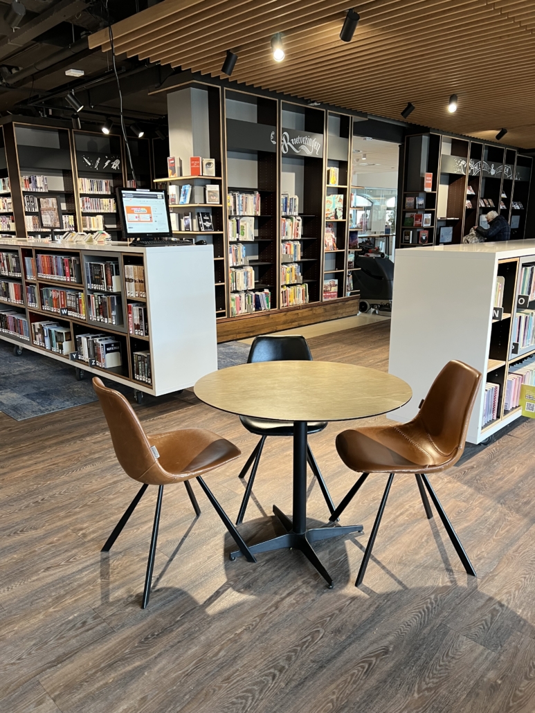 Studeerplek in bibliotheek